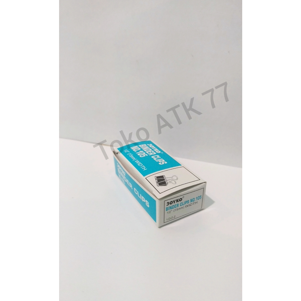 

Binder Clips Clip Klip Joyko no 105 Penjepit Kertas 1pack = 12pcs READY STOCK