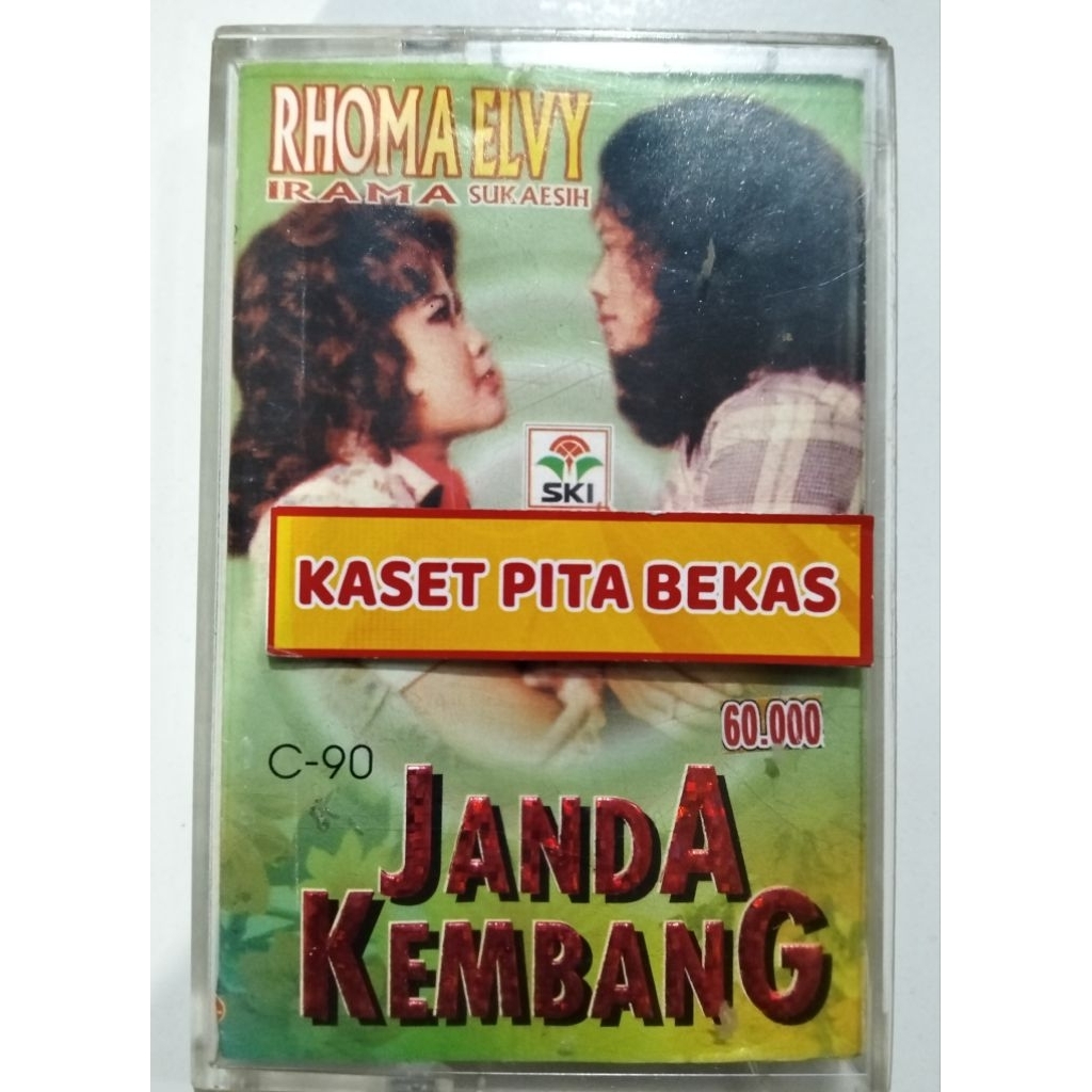 kaset pita bekas dangdut Rhoma irama Elvy janda kembang
