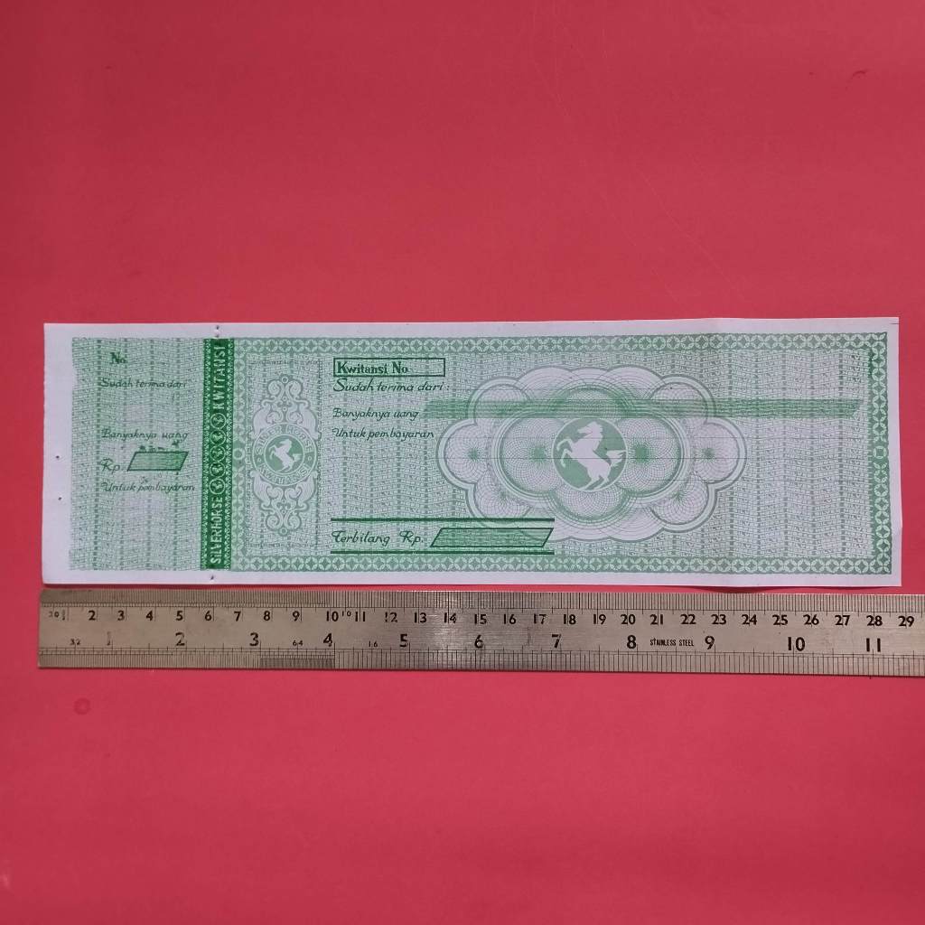 

Kwitansi Tahun 2000 an Medium