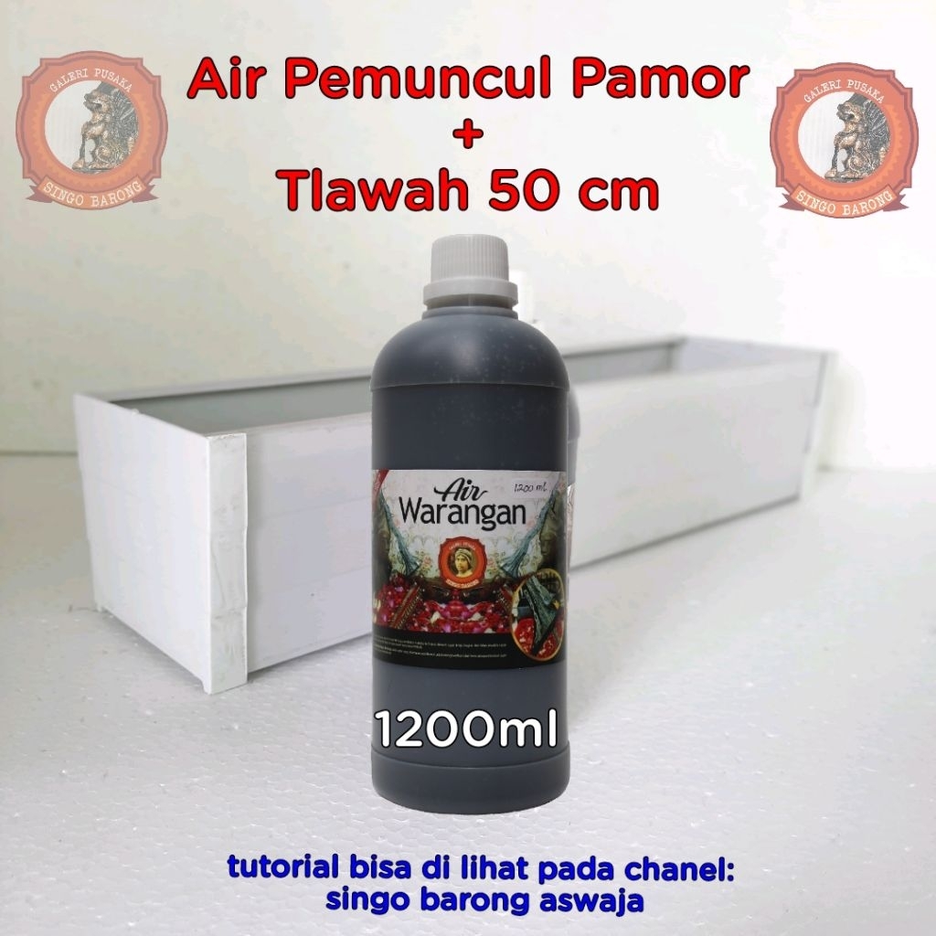

Air Pemuncul Pamor Jerman 1200 ml + Tlawah 50 cm