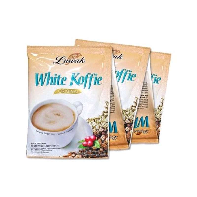 

Kopi Luwak White Koffie (1 renceng/10 sachet)