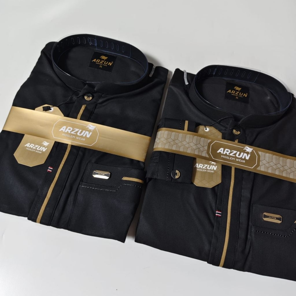 KOKO ARZUN TERBARU LENGAN PANJANG KHUSUS HITAM MANSET FASHION MUSLIM KEMKO