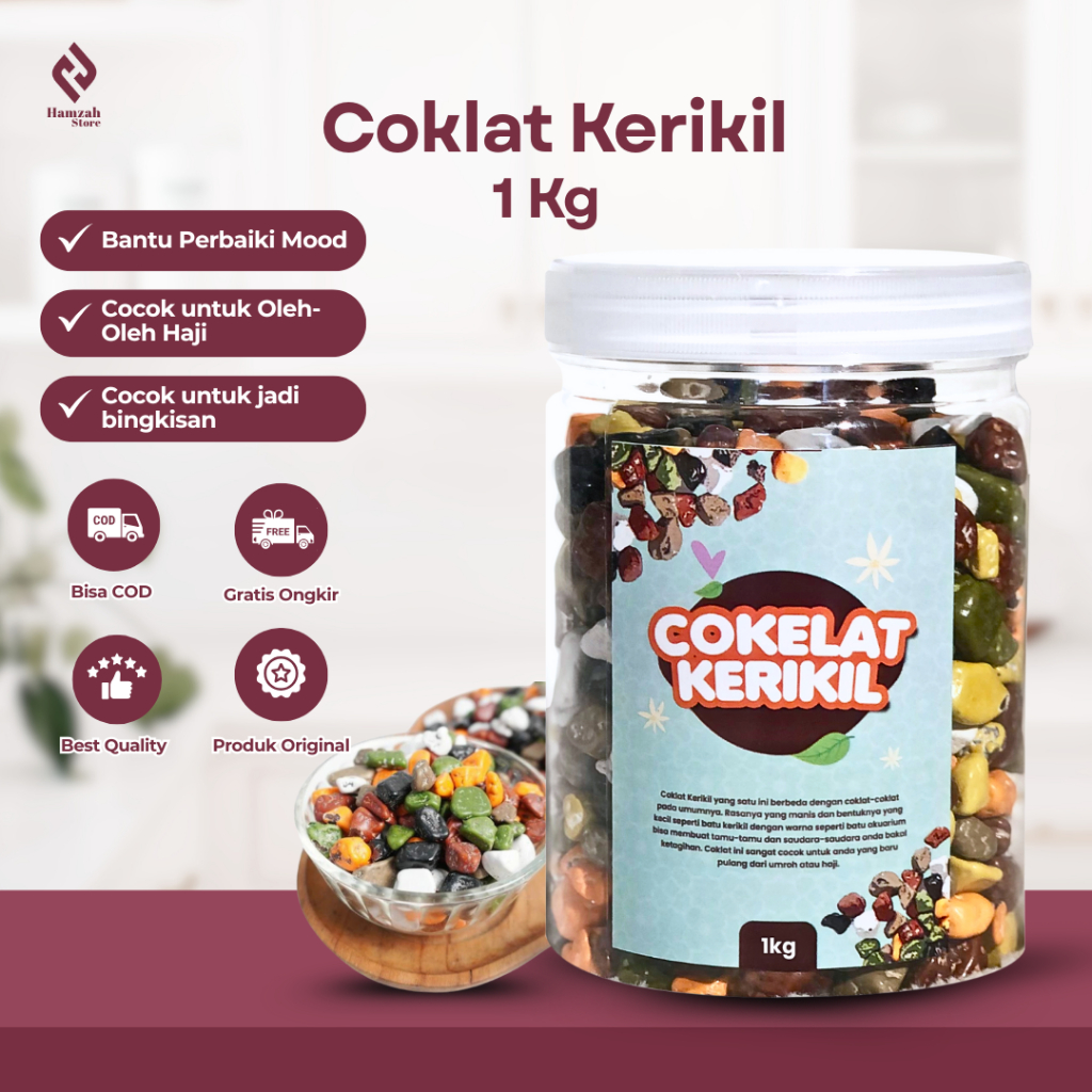 

Coklat Kerikil 1 Kg - Coklat Premium Best Quality Oleh Oleh Haji dan Umroh