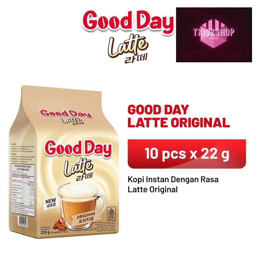 

Good Day Latte Original 22 gr @10pcs