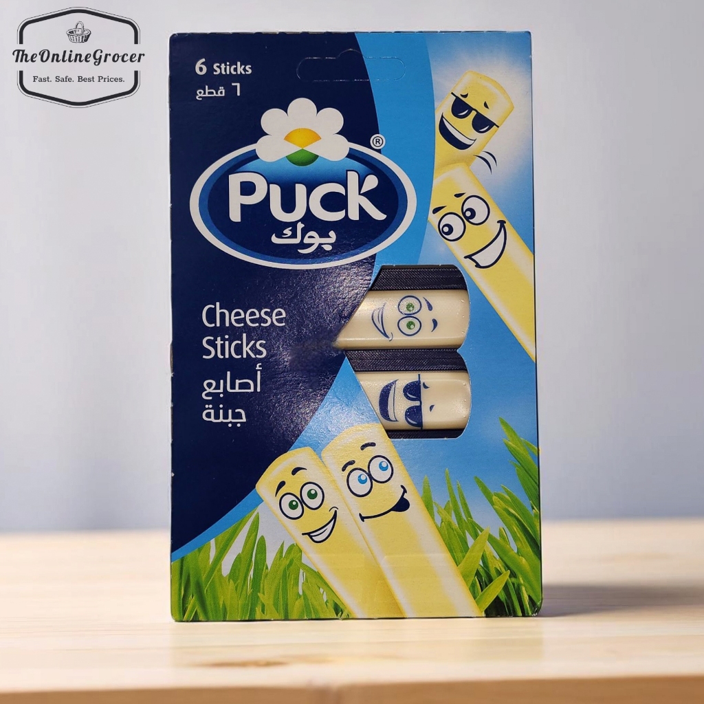 

Puck Cheese Sticks 108gr (6x18gr) - Keju Stik Favorit Anak