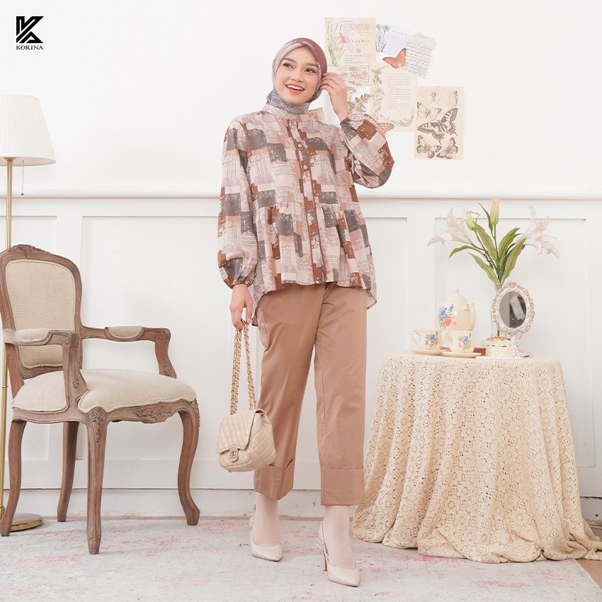KORINA Atasan Wanita BESTSELLER - ORIGINAL [Bisa COD]