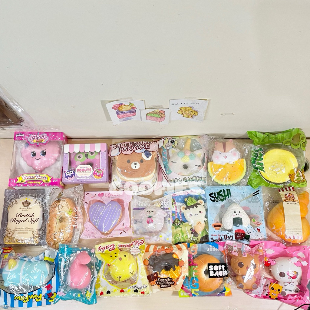 

(RESTOK) Squishy Licensed Punimaru, Ibloom, Poli (BACA DESC)