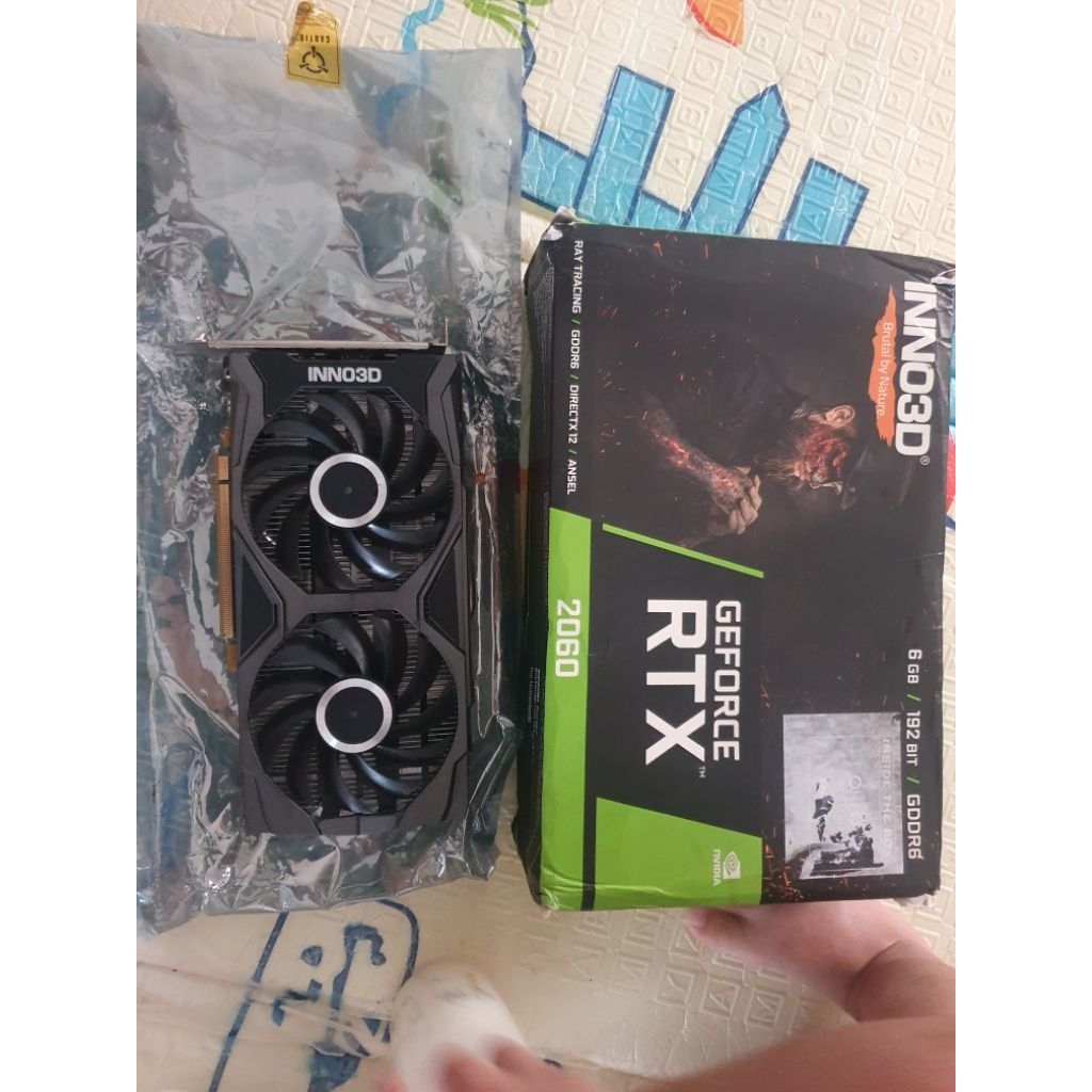 Nvidia RTX 2060 inno3d preloved bekas