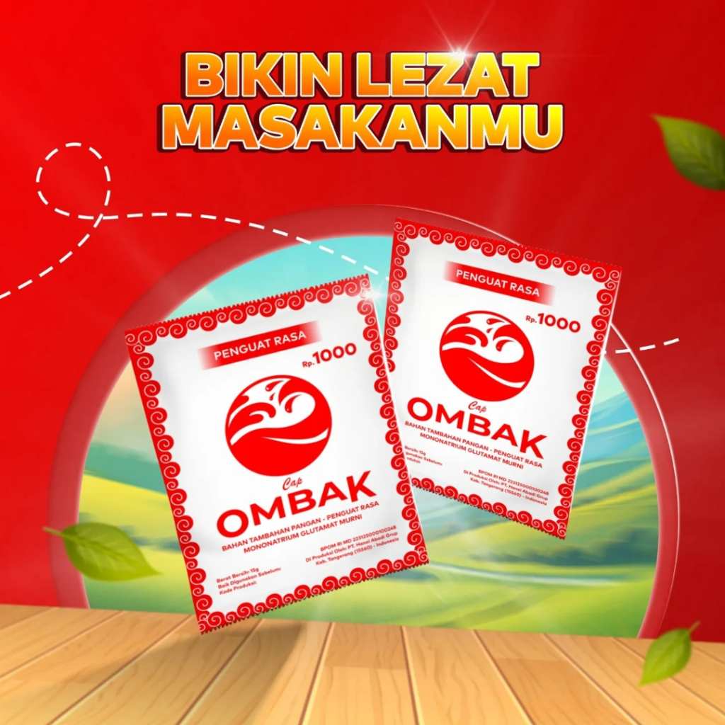 

OMBAK Penyedap Rasa MSG 100 250