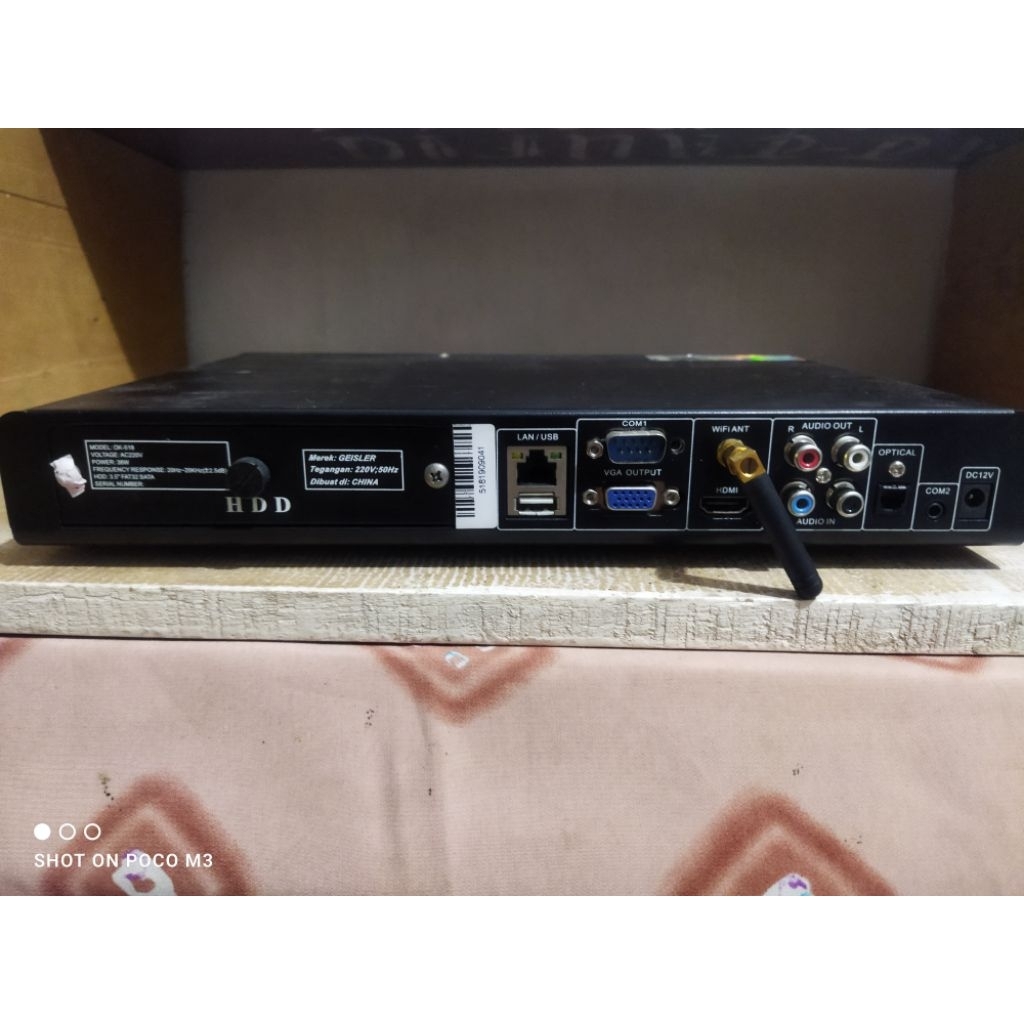 geisler alat perlengkapan karaoke