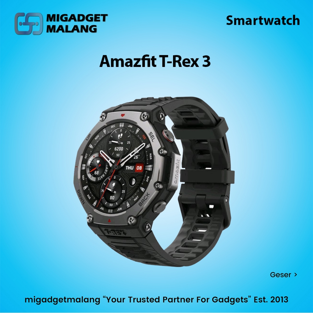 Amazfit T-Rex T Rex TRex 3 Smartwatch GPS Adventure