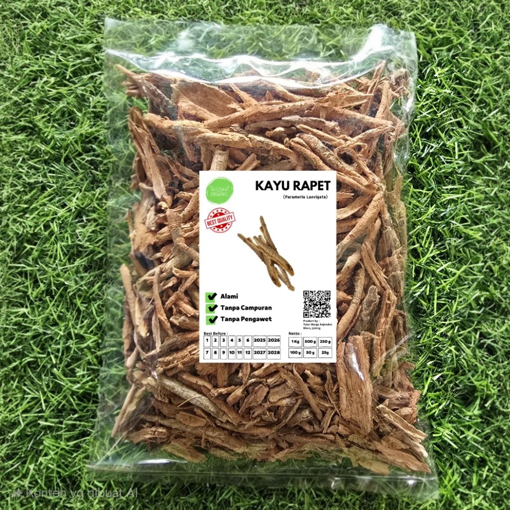 

Kayu Rapet Kering isi 50 Gram Ragen