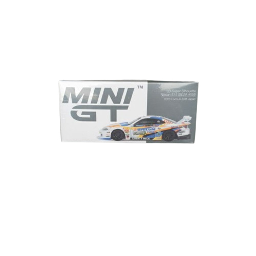 MINI GT 895 LB Super Silhouette Nissan S15 Silvia #555 SAILUN MGT895 MINIGT