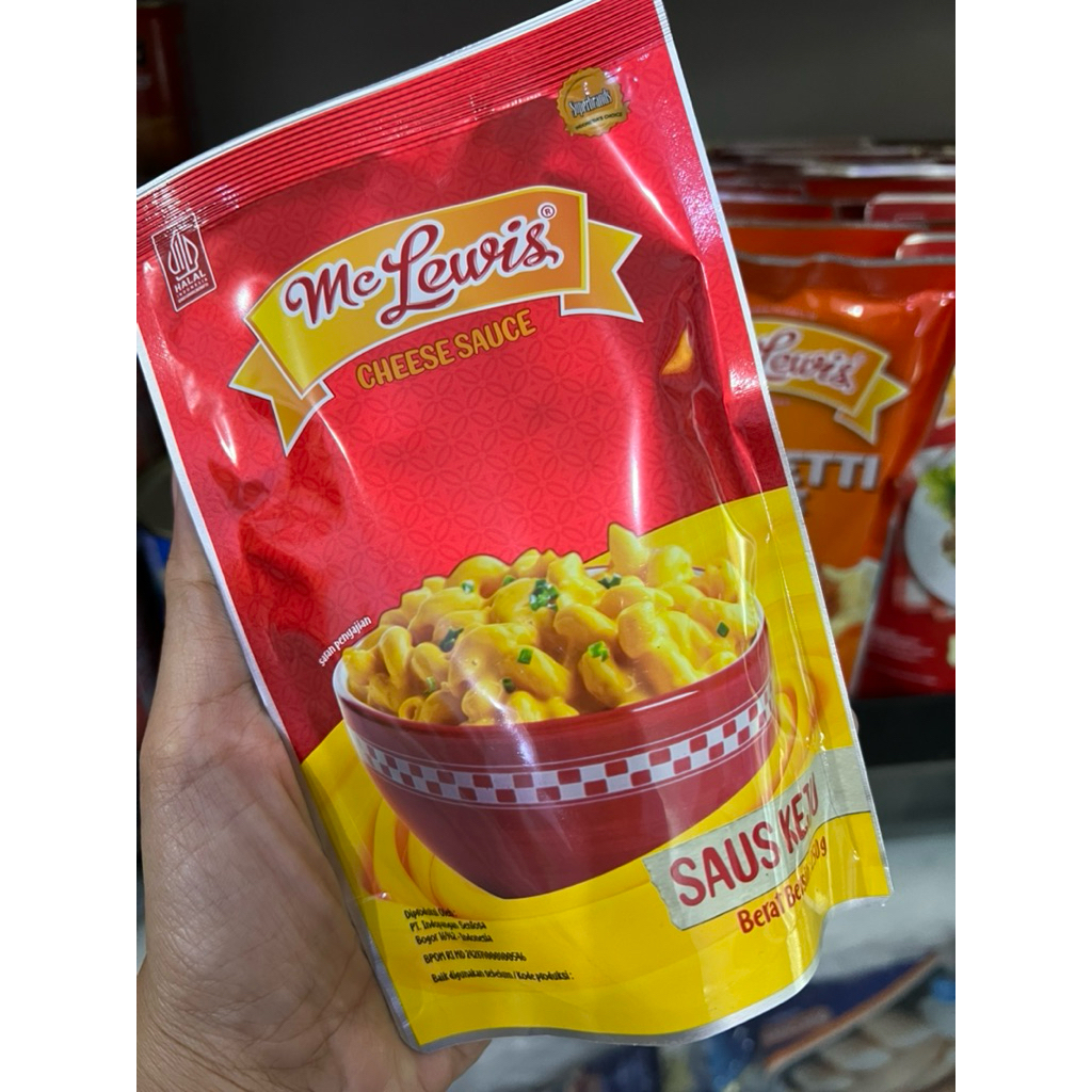 

Mc Lewis Cheese (saos keju) 250 gram
