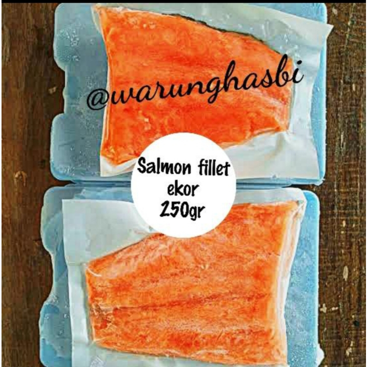 

NORWEGIAN salmon filet ekor 250gr