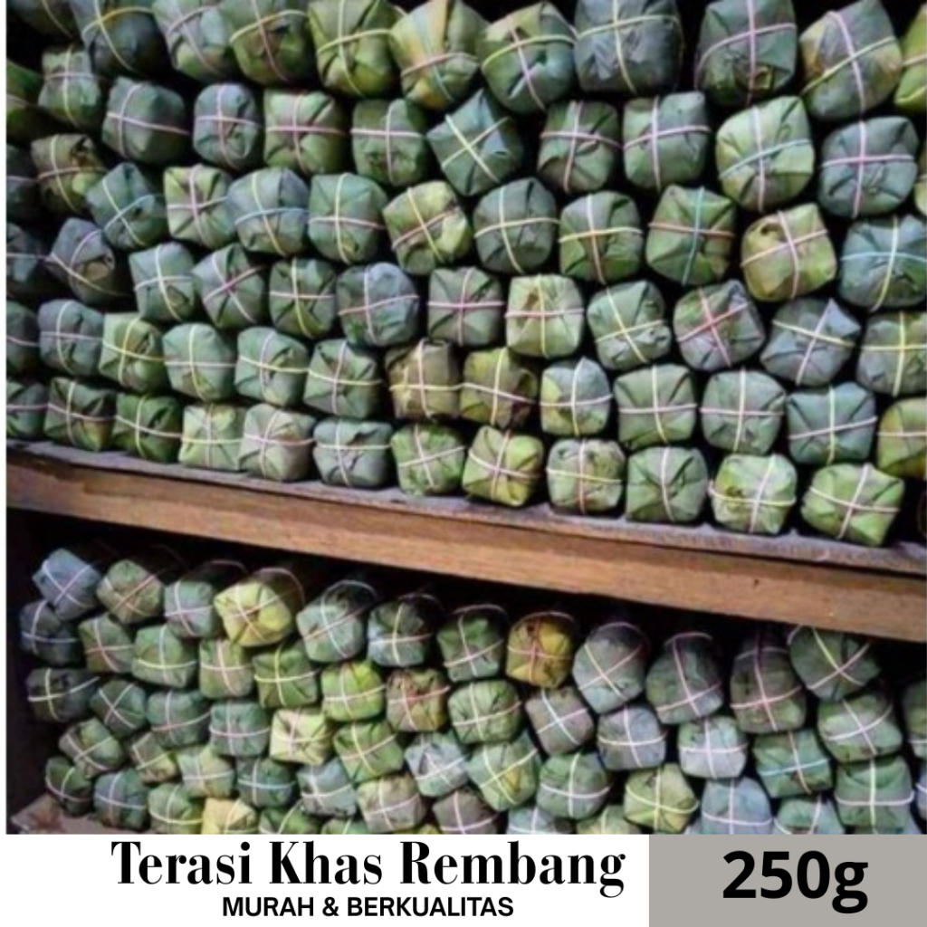 

Terasi udang khas Rembang/terasi udang rebong asli 250g / terlaris dan termurah