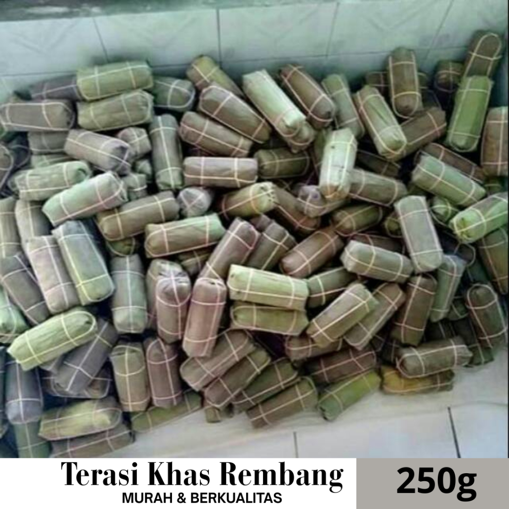 

Terasi udang khas Rembang/terasi udang rebong asli 250g / terlaris dan termurah