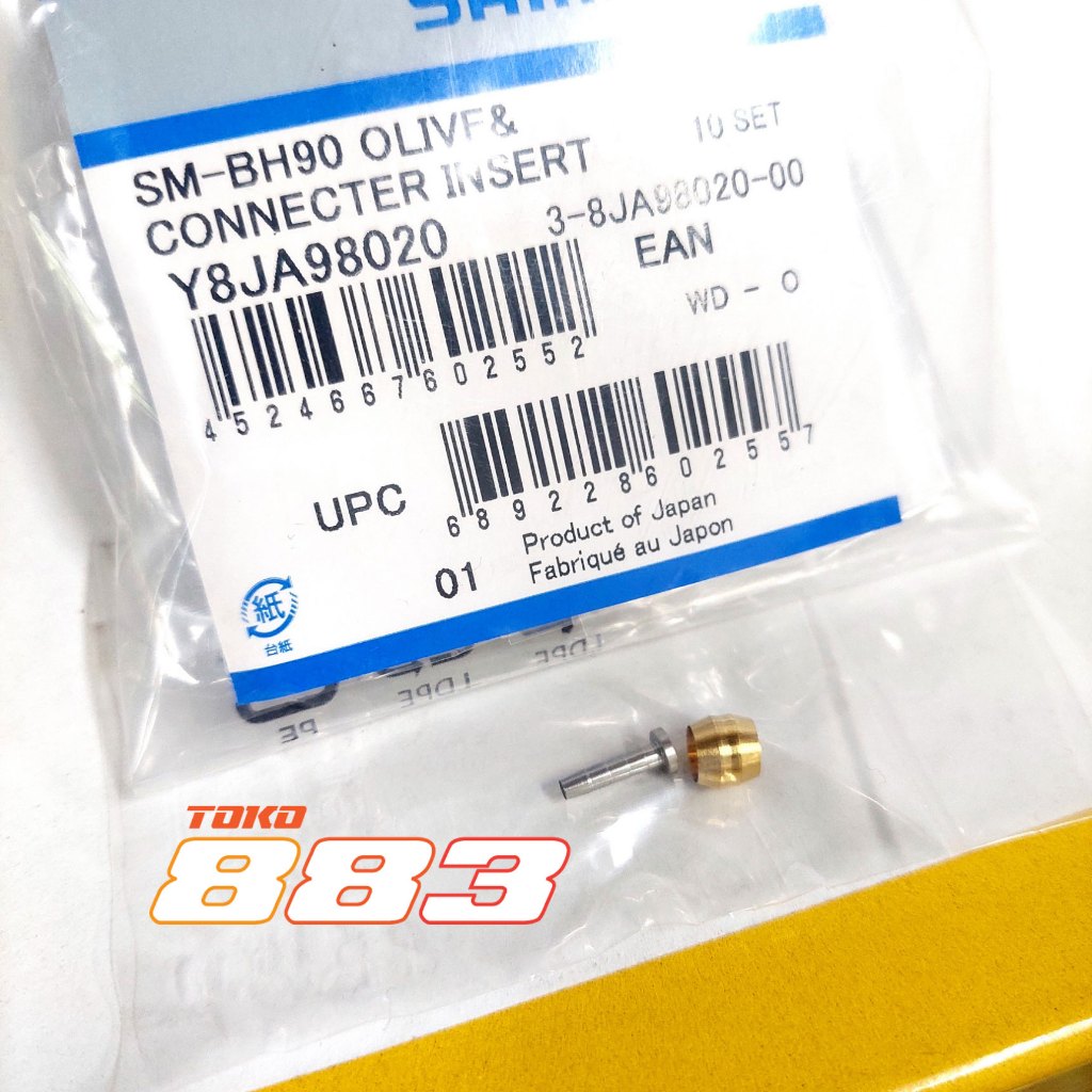 Shimano SM-BH90 Olive and connector insert BH90 Hydrualic Disc Brake