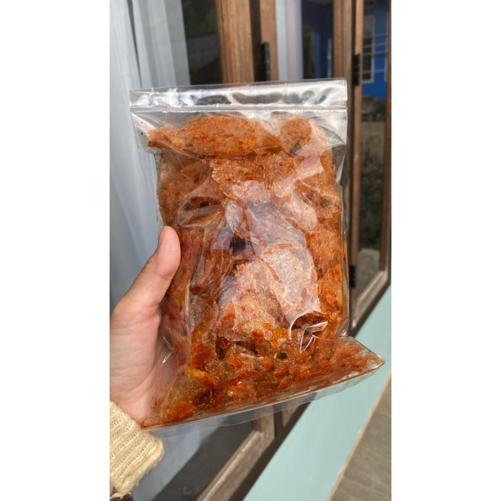 

keripca keripik kaca pedas daun jeruk 250gram 500gram