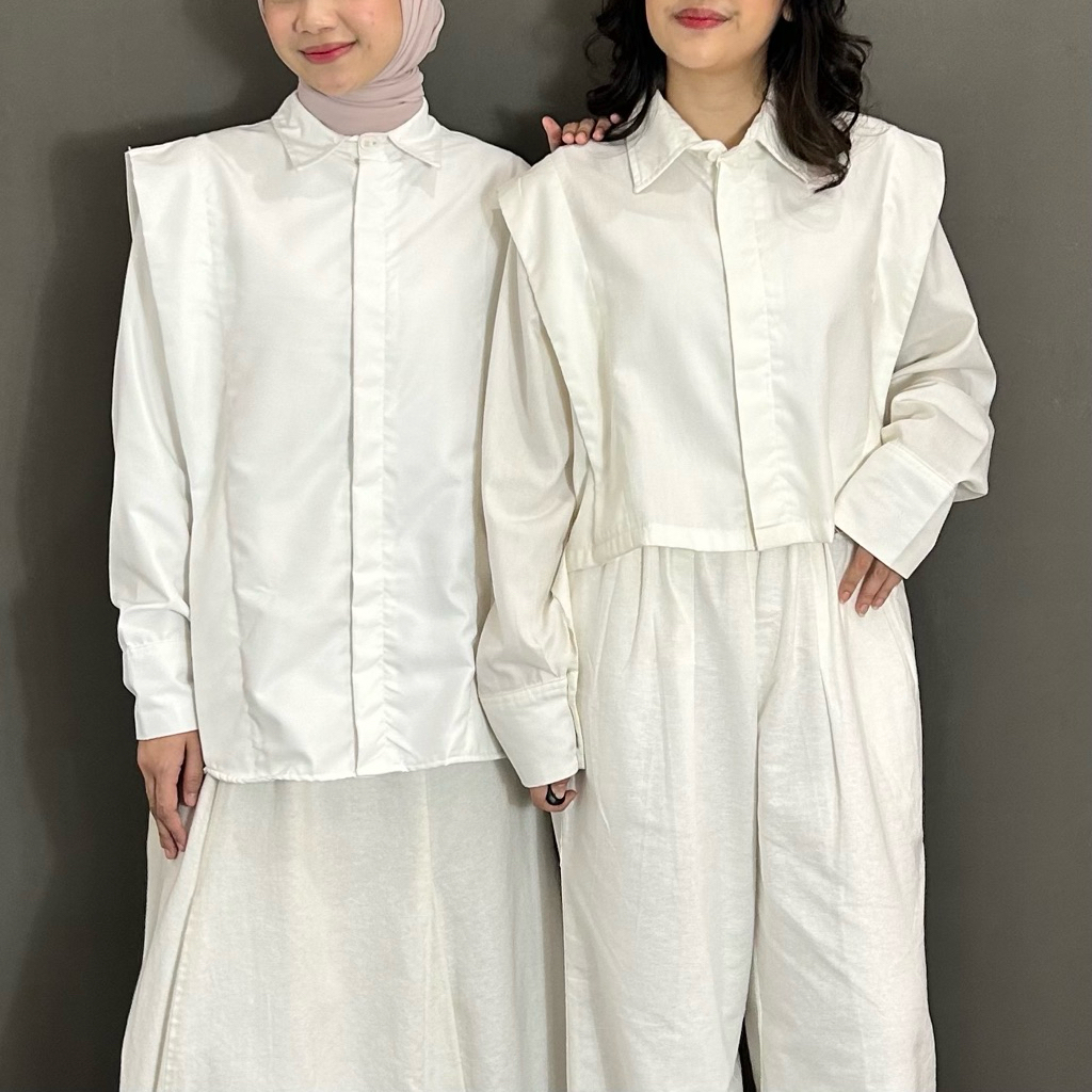 Kanna Shirt ByNeeth - Kemeja Basic - Kemeja Toyobo - Kemeja Wanita