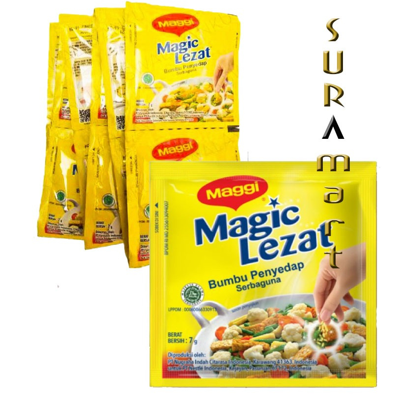 

(12 sachet) MAGIC LEZAT Maggie Bumbu Penyedap Rasa Serbaguna