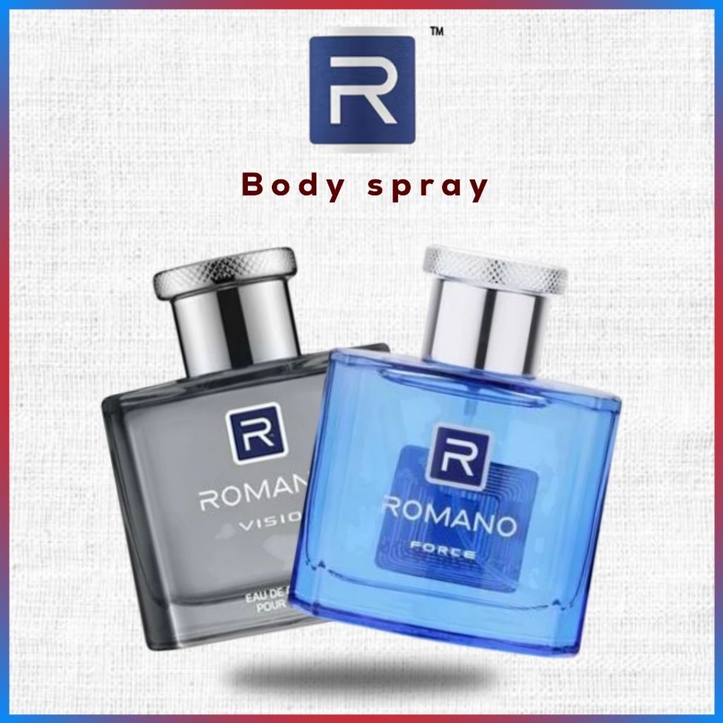 promo romano parfum pria edc  force & vision wangi dan termurah