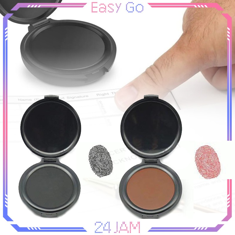 

Bak Stempel Sidik Jari Bantalan Cap Sidik Jari Portabel Finger Print Pad Thumb Print Pad Bantalan Cap Jempol