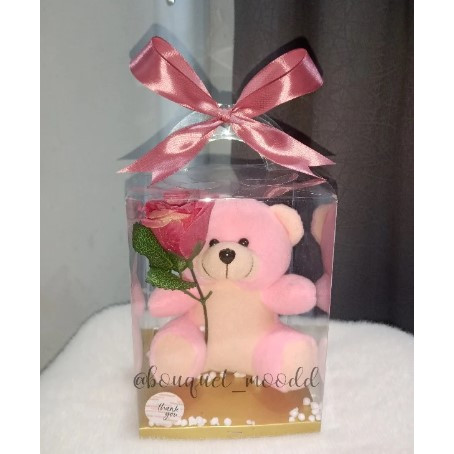 

(MIKA SAJA) Kotak Mika Souvenir Ukuran 10x10x16 Model Tas