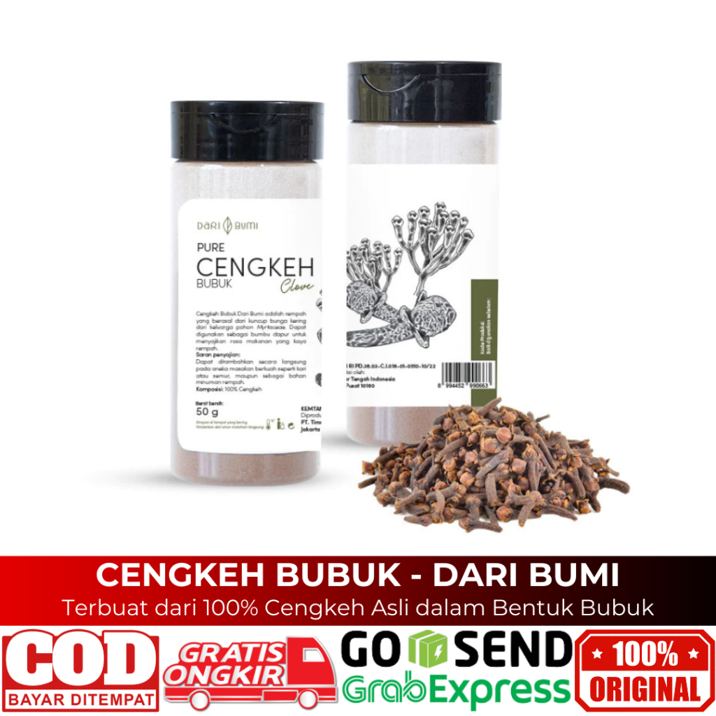 

Cengkeh Bubuk 50 Gr Premium Clove Powder Dari Bumi