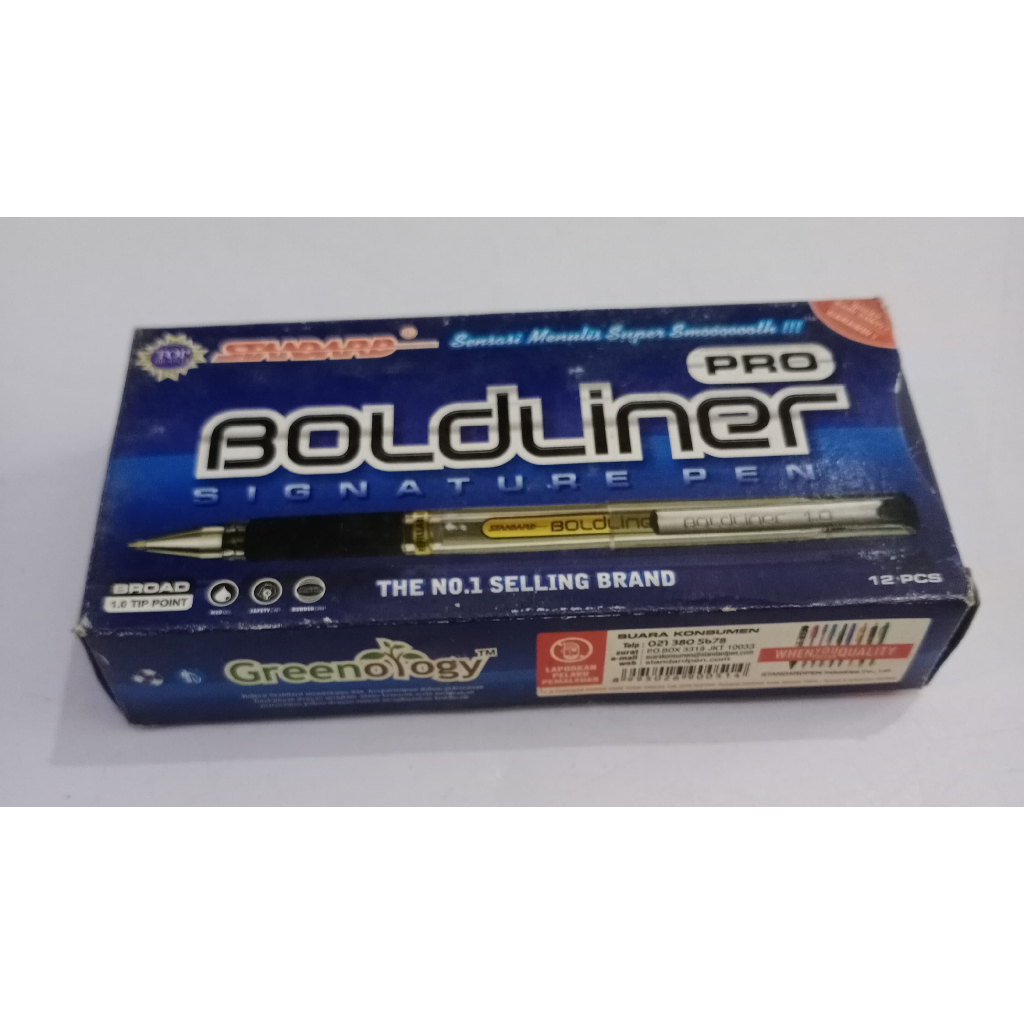 

Pen Boldliner 1.0 Signature Pen (Pena Tanda Tangan)