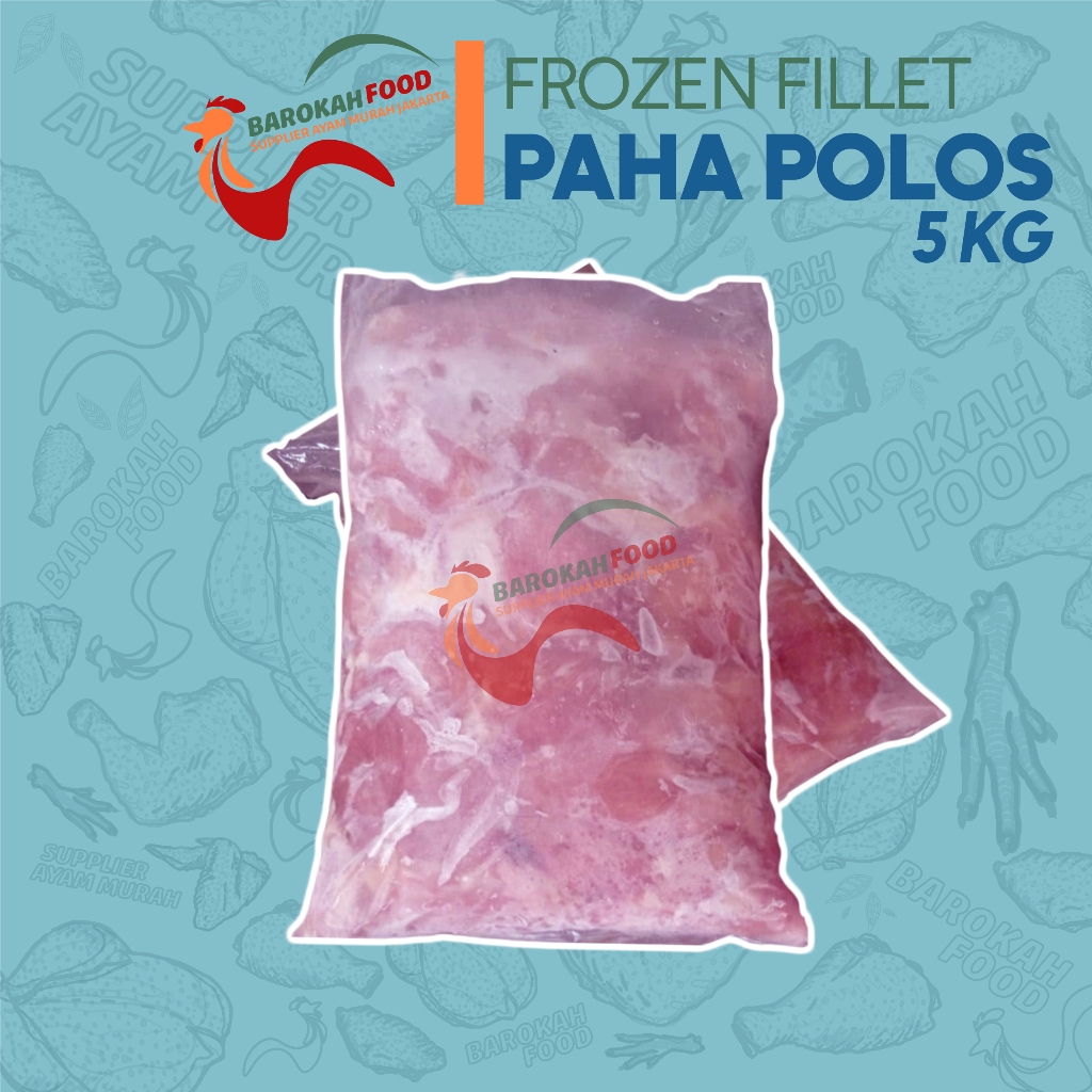 

DAGING FILLET PAHA AYAM FILET FROZEN [ 5Kg ]