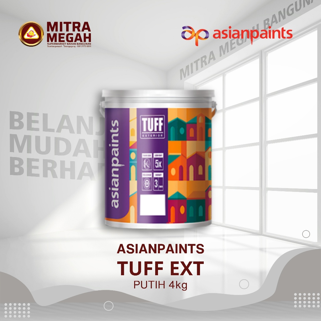 CAT-ASIAN PAINTS TUFF EXT PUTIH