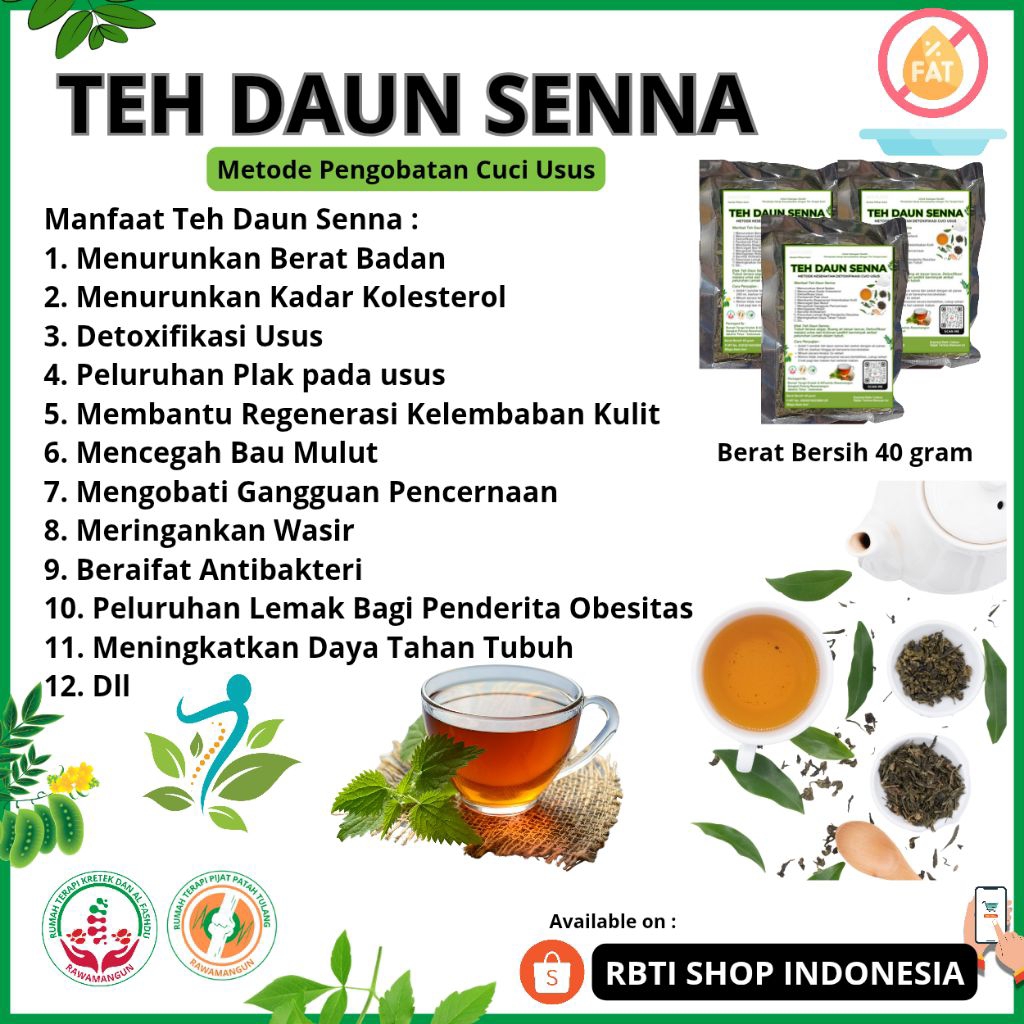 

Teh Daun Senna