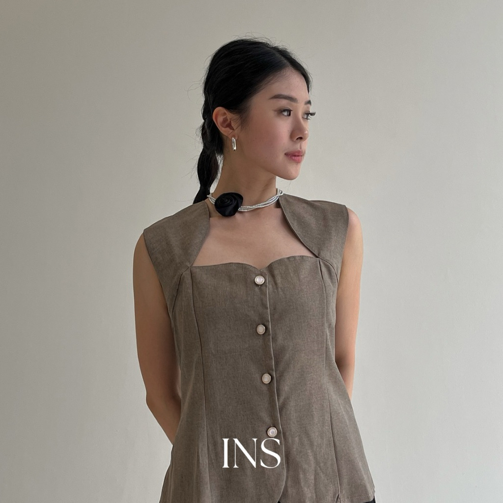 [WEARING INS] Accessories INS - Perhiasan Wanita Cincin Anting dan Kalung Wanita Permata Perhiasan K