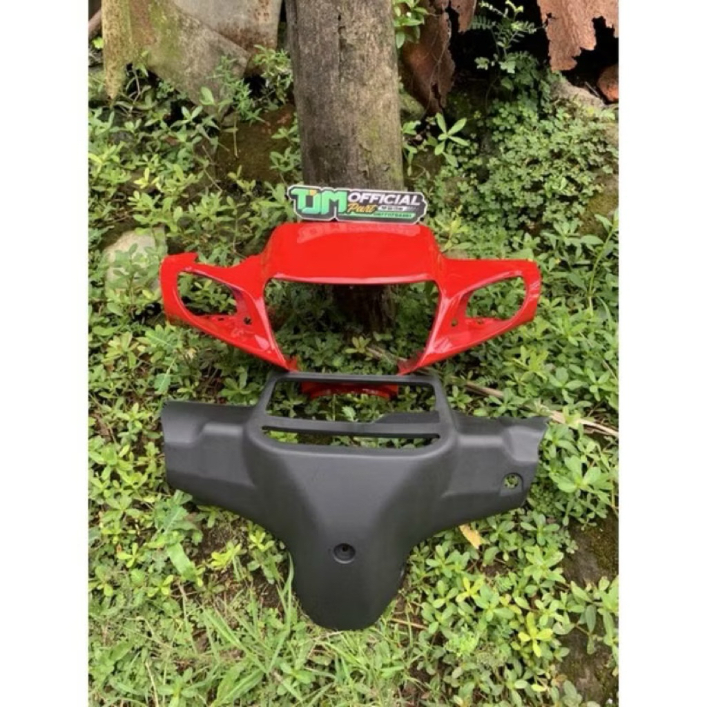 batok depan belakang fizr batok depan kepala belakang fizr warna merah