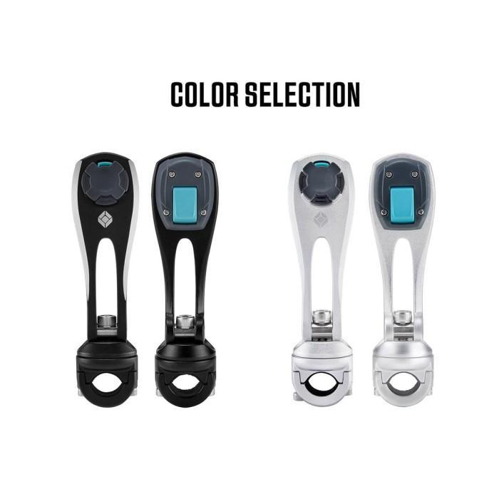 X-Guard A+ Mini Small Tube Mount Phone Holder Bracket Dudukan HP GPS Stang Handlebar Motor Naked Spo