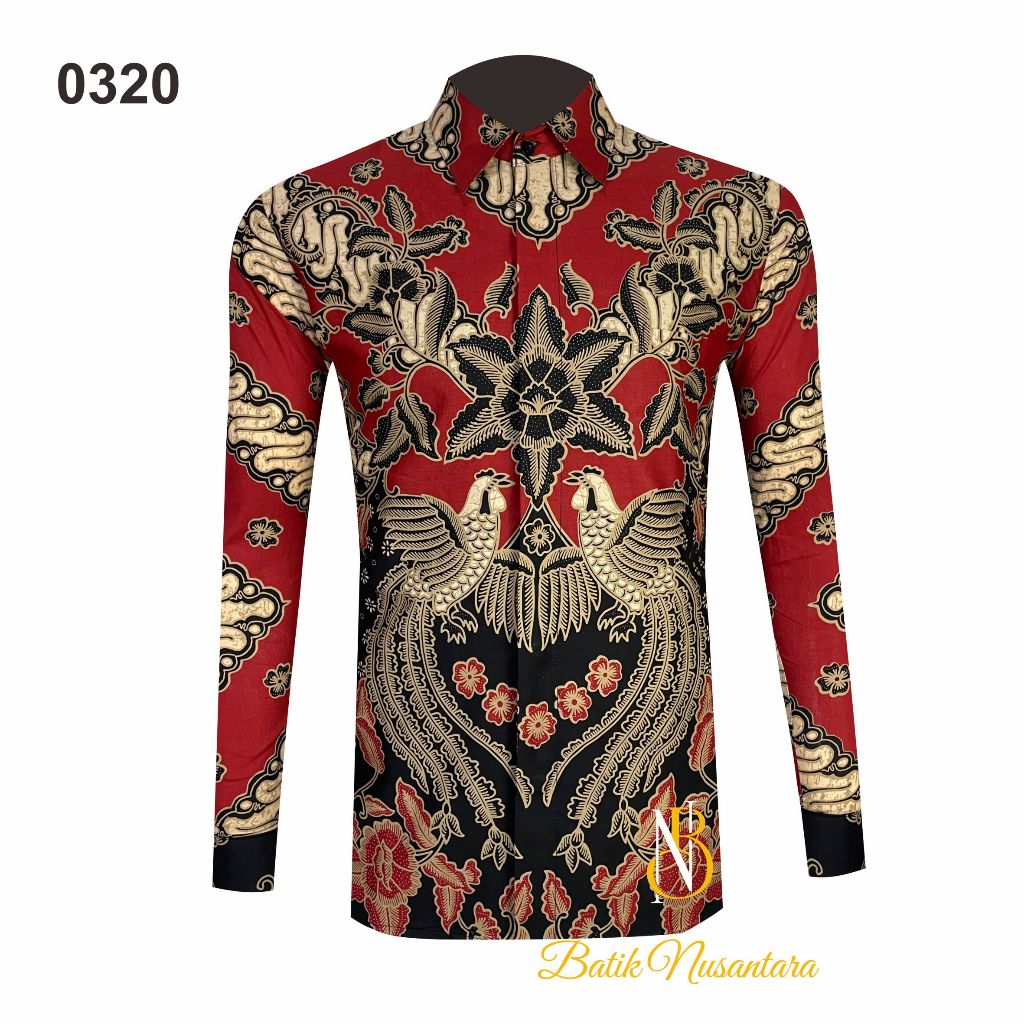 

Batik Nusantara Indonesia Kemeja Batik Slimfit Lapis Furing 0320 / Batik Pria
