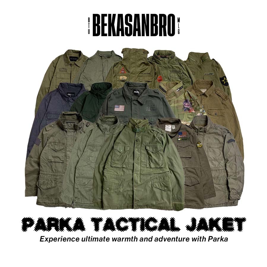 Jacket SEMI PARKA M65 STYLE Work Jacket Casual