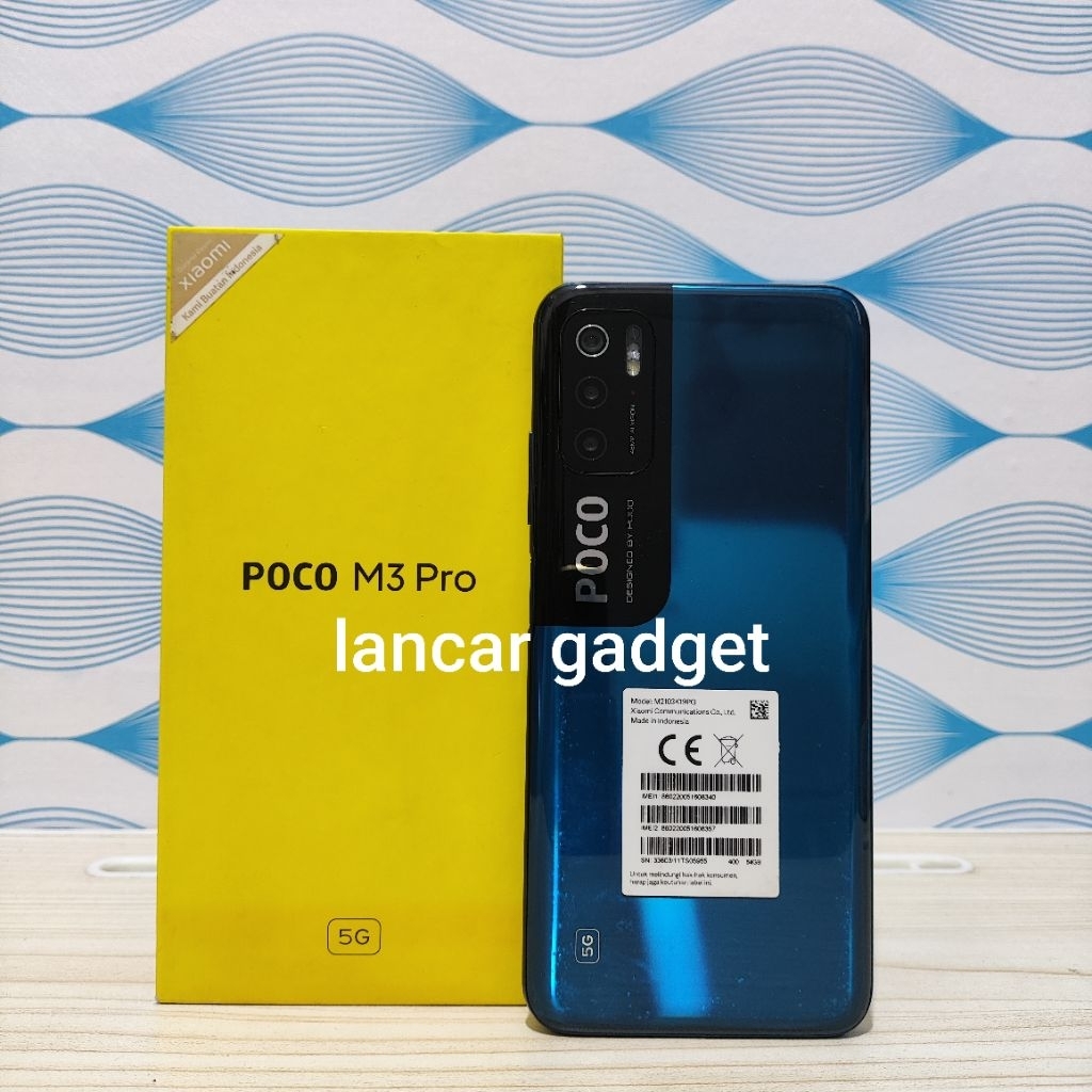 XIAOMI POCO M3 PRO 5G 4/64GB & 6/128GB SECOND