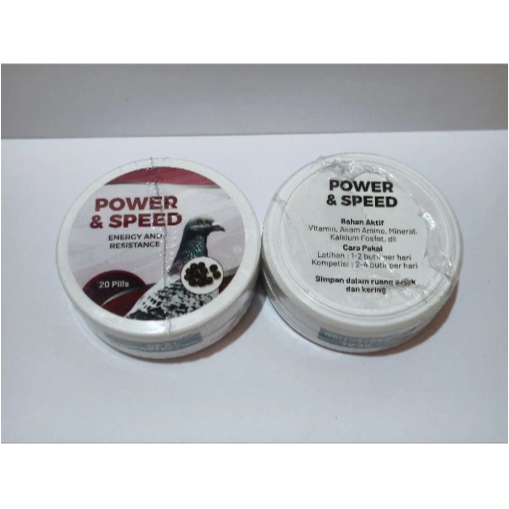 VITAMIN MERPATI POWER & SPEED TAHAN LELAH KONTES ENERGY IMPORT GERMAN