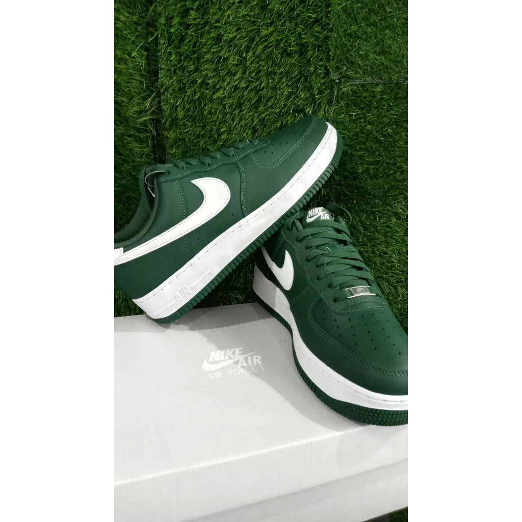SEPATU NIKE AIR FORCE 1 GEORGE GREEN ORIGINAL FJ4146 300 BNIB