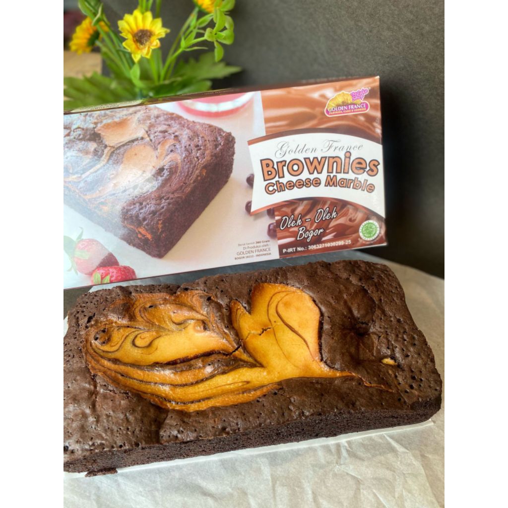 

brownies marble