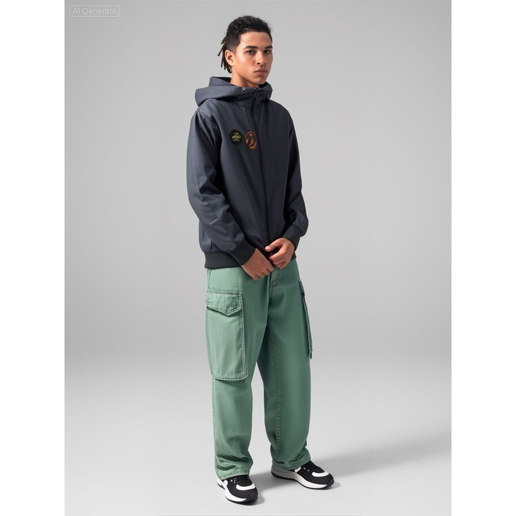 ERROWVIN Jaket Pria Keren Casual P8006