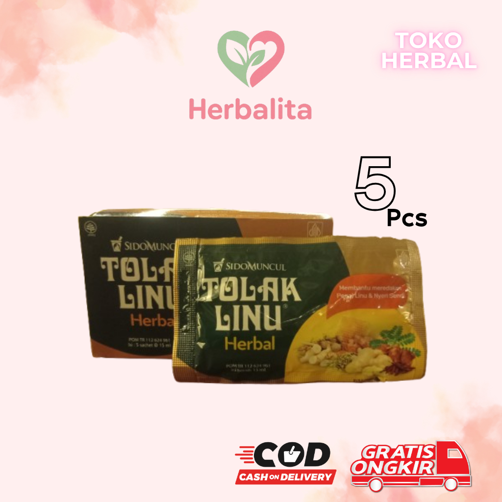 

Tolak Linu Herbal / Mint Sido Muncul Isi 5 untuk Membantu Meredakan Pegal Linu dan Nyeri Sendi - Herbalinu