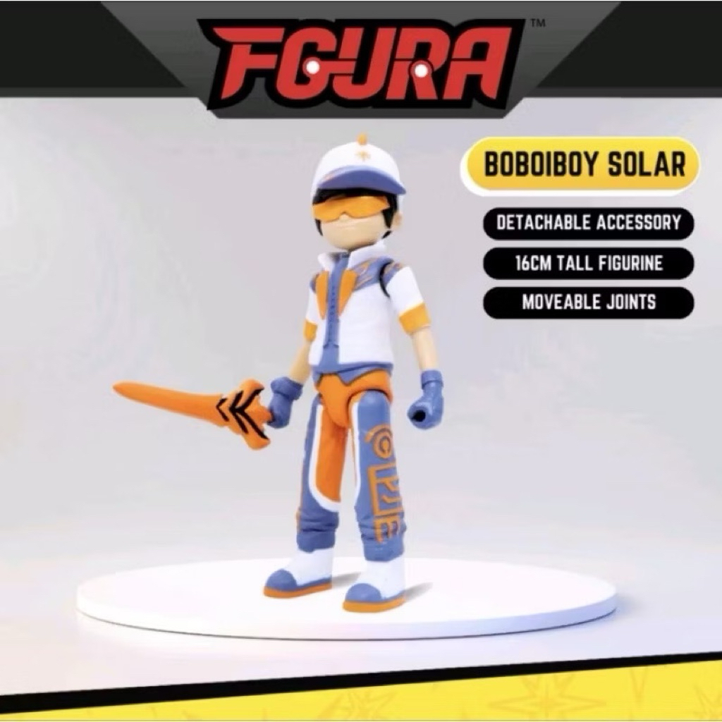 Fgura Boboiboy Solar READY STOCK