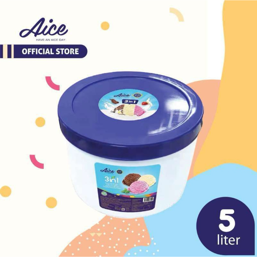

Eskrim Aice 5 liter