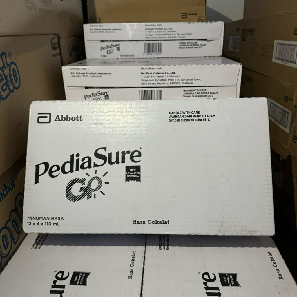 

Pediasure Go Vanila / Coklat Susu UHT Paket isi 48x110ml ( 1-10th ) KARTONAN