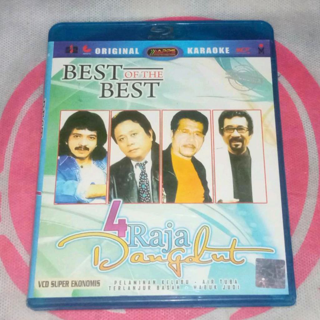 VCD Best Of The Best 4 Raja Dangdut CACA HANDIKA MANSYUR S. MEGGY Z. HAMDAN ATT V CD Karaoke ORIGINA