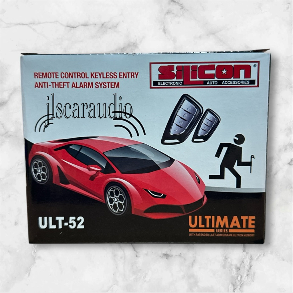 Alarm mobil silicon Remot Ultimate Premium  Tuk Tuk