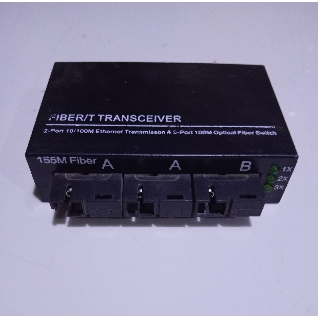 Media converter HTB 3 fo 2 lan POE AAB